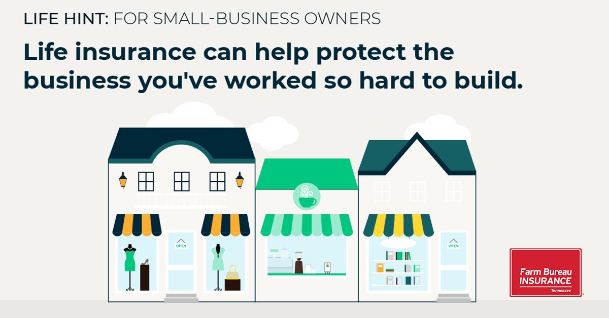 Protect your business with #LifeInsurance. Call or message us today to discuss life insurance policy options!