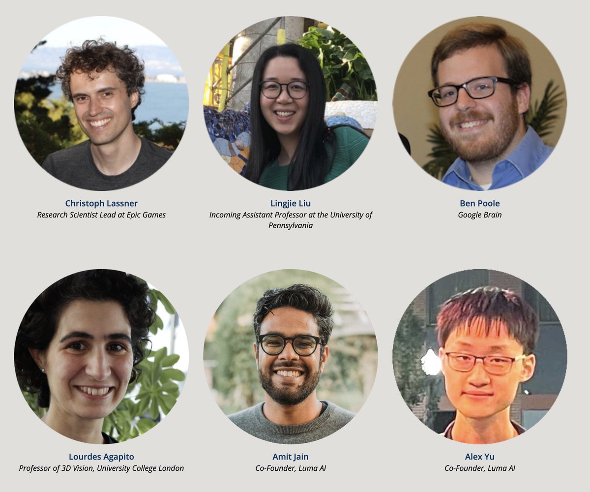Aayush Prakash (@aayush382) on Twitter photo 📢We are co-organizing #cvpr2023 workshop "XRNeRF: Advances in NeRF for the Metaverse" with <a href="/jon_barron/">Jon Barron</a> <a href="/akanazawa/">Angjoo Kanazawa</a> <a href="/FerranDeLaTorre/">Fernando De la Torre</a> <a href="/daeil/">Daeil Kim</a> Peter Vajda
Please join us in Vancouver on Sunday 18th at 8:30 am in East Ballroom B
Full Schedule: sites.google.com/view/xrnerf/pr… 📢We are co-organizing #cvpr2023 workshop "XRNeRF: Advances in NeRF for the Metaverse" with <a href="/jon_barron/">Jon Barron</a> <a href="/akanazawa/">Angjoo Kanazawa</a> <a href="/FerranDeLaTorre/">Fernando De la Torre</a> <a href="/daeil/">Daeil Kim</a> Peter Vajda
Please join us in Vancouver on Sunday 18th at 8:30 am in East Ballroom B
Full Schedule: sites.google.com/view/xrnerf/pr…