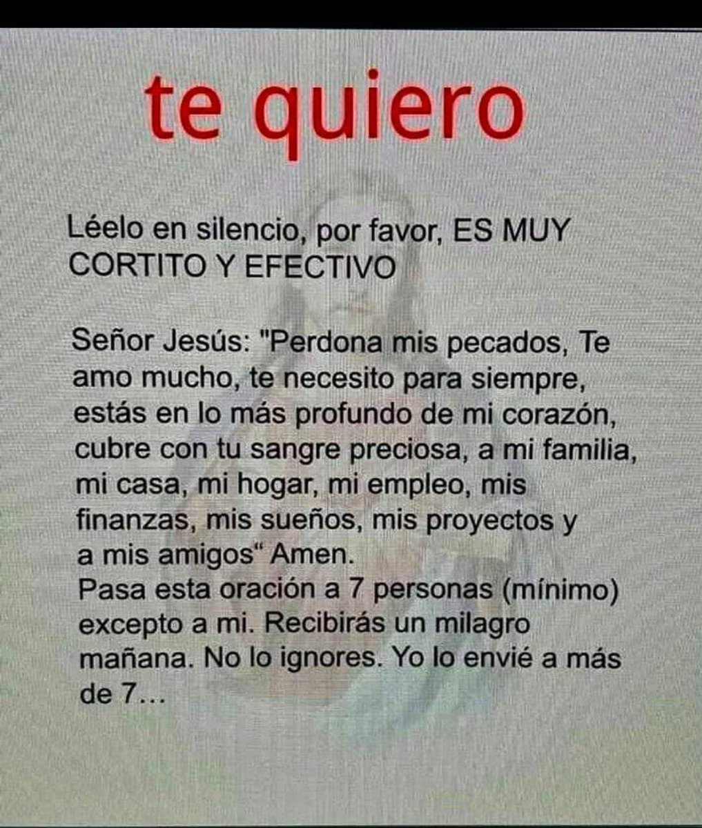 Amén 
<a href="/JOSE82340315/">🕸️(CARRY)🕸️</a>
@Javierhidald
<a href="/luciaba54764408/">lucia barreto</a>
<a href="/ELISAULB/">ELISAUL BARRETO</a>
<a href="/johelbarret5/">johel barret0</a>
#VivaLaUniónDeLosPueblos