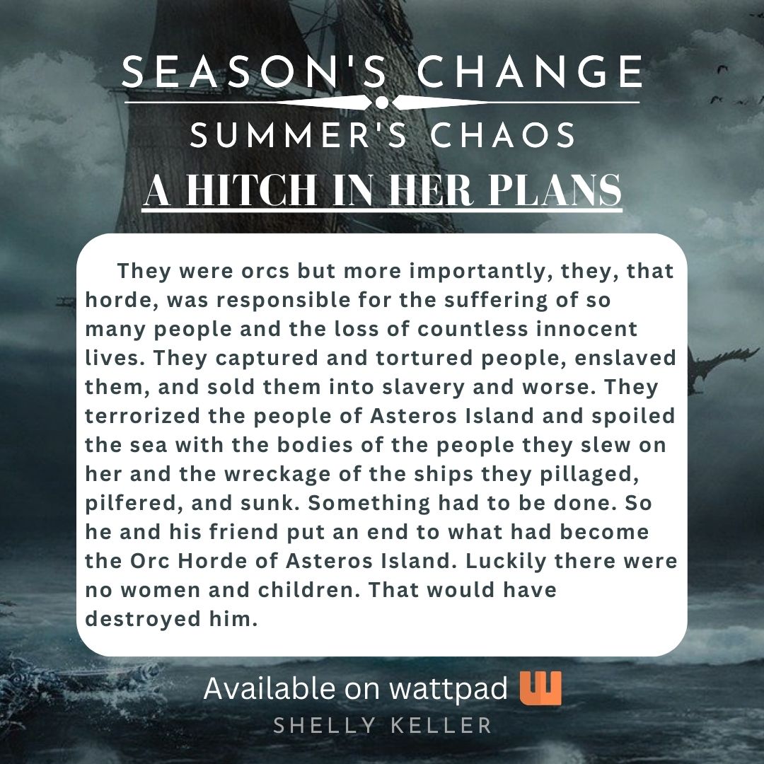 ShellyKeller16's tweet photo. A Hitch In Her Plans.
A mountain in his.
Free to read on @wattpad
#SeasonsChange #SummersChaos #Fantasy #FanFiction #StupidHuman #Katana #Elf #WarriorPrince #wattpad #AviKaplan #Pirates #Love #Loyalty #Duty #Honor #AHitchInHerPlans https://t.co/gUL37U70xV