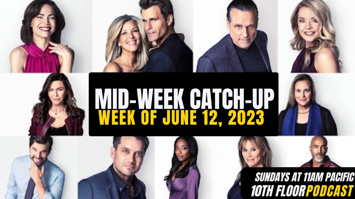 10thFloorGH's tweet image. Plus join us at 6:30pm pacific time TODAY! Right now practically. We didn’t get a chance to talk any plot or sing any praises because of the #GHConvention so let’s hang out for half an hour or so and talk shop! #GH