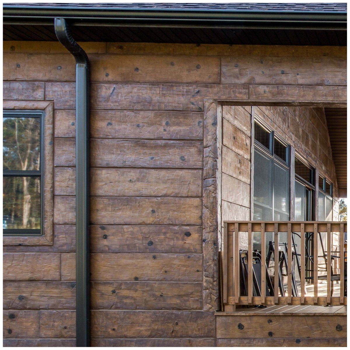 Our siding can be installed without the need for industrial support on not only new homes, but also remodels.
#ConcreteLogSiding #LogHome #ConcreteSiding #LogSiding #DreamHome #HouseGoals #NextGenLogs #LogCabin #ConcreteConstruction #MaintenanceFree #loghomeliving #logcabinliving
