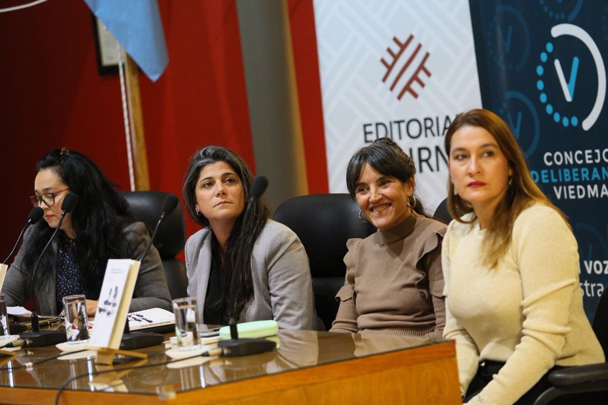 Con gran placer participé de la presentación del libro del libro “Mujeres y política en Río Negro (1983-2021)”, de la editorial perteneciente a la Universidad Nacional de Río Negro.