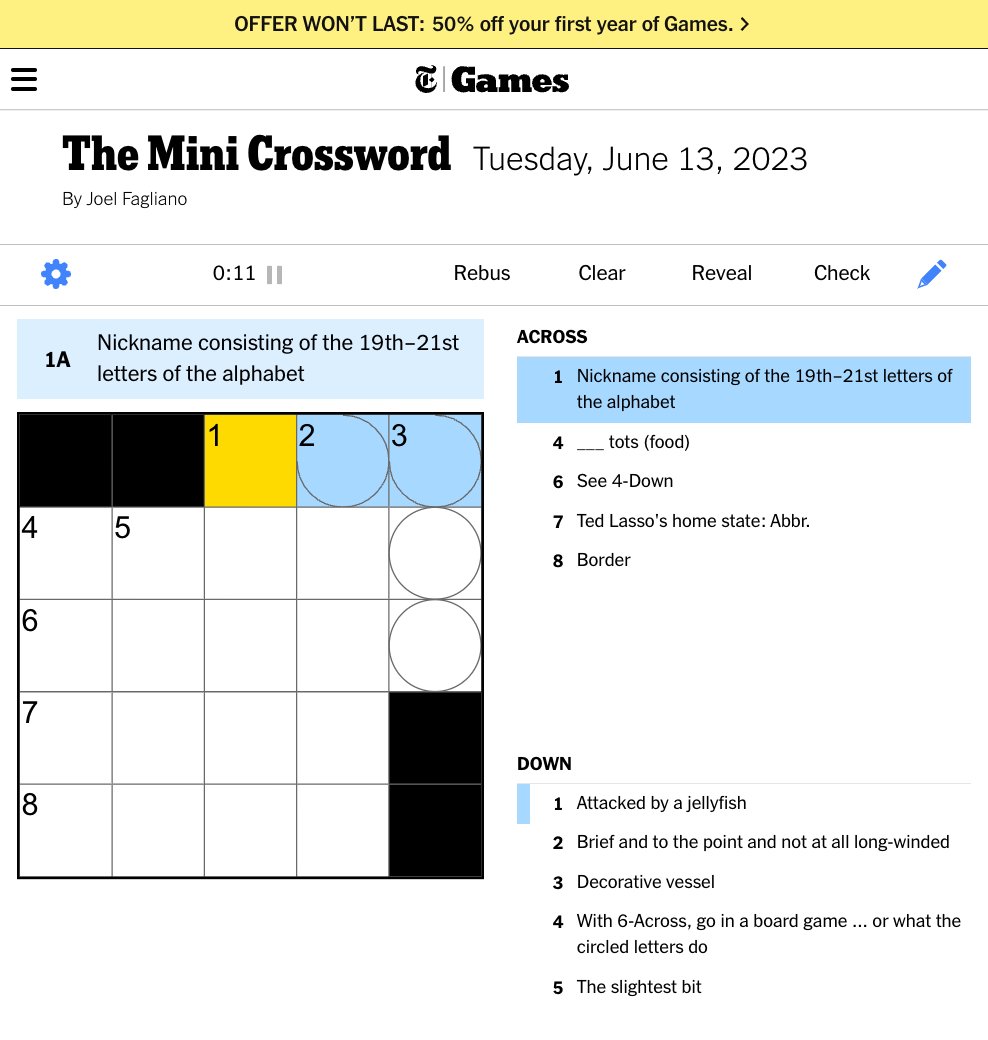 the-new-york-times-on-twitter-how-quickly-can-you-solve-today-s-mini-crossword-https-nyti