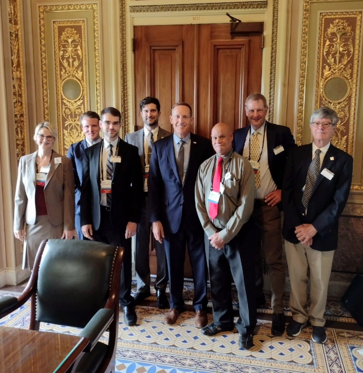 On behalf of @citizensclimate's NC conservatives, THANK YOU, Charlie Hobbs, for your time and insights with us today, and THANK YOU @SenTedBuddNC for your partnership in pursuing #bipartisan #permittingreform.  

#BipartisanClimate
#ConservativeClimate
#CCL2023