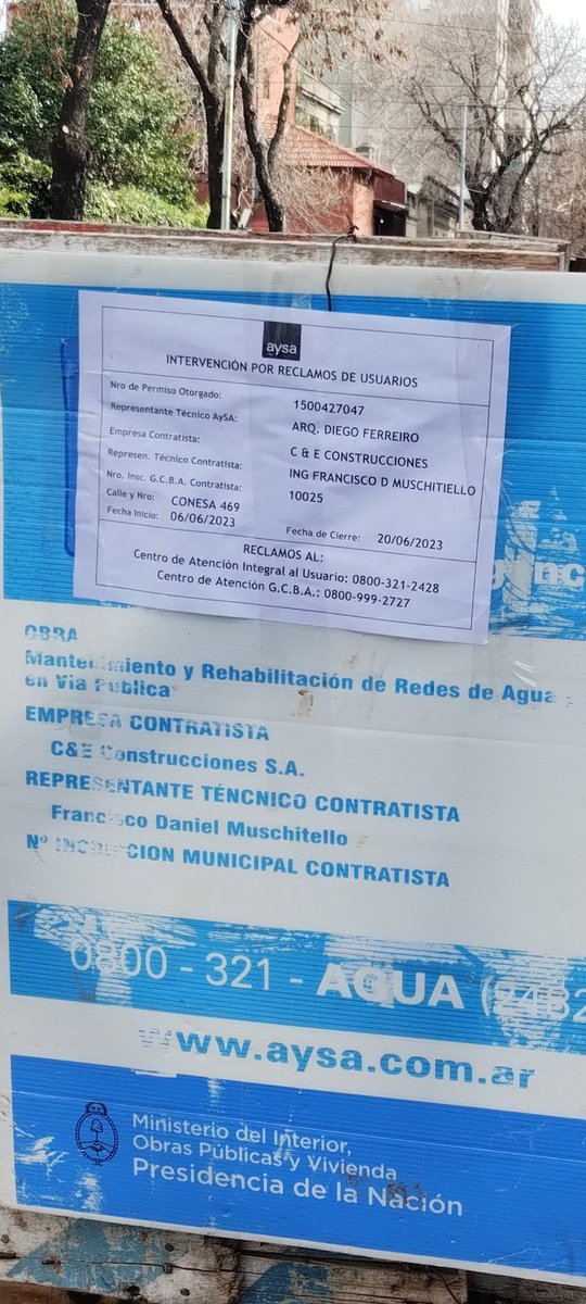 prensaalbert's tweet photo. @AySA_oficial Quién controla ? Conesa 469, Colegiales CABA  #CyEConstrucciones 
#tercerizados 
#cgp13 
#comuna13 
#quiencontrola
#gcba
#Colegiales  #Edenor #descontrol
#loatamosconalambre https://t.co/FoRR7OEvv7
