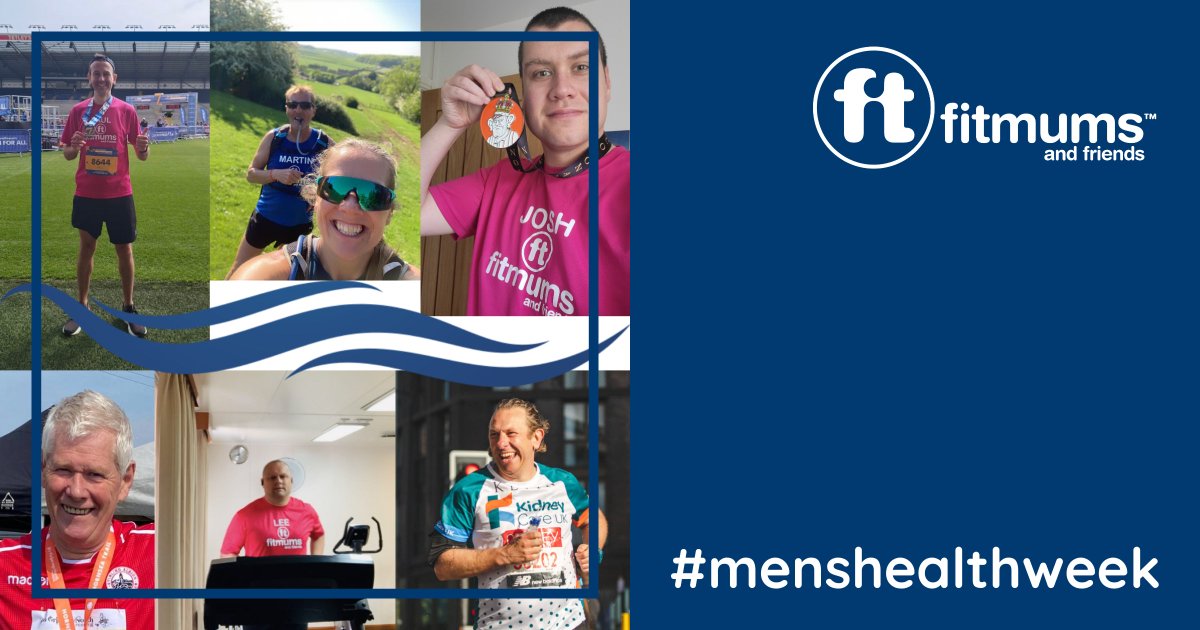 In #menshealthweek, we want you to know that @FitmumsF is for men too. 🏃‍♂️🚶‍♂️🚴‍♂️
Read the Fitmums & Friends stories of some of our Fitmums & Friends fellas to find out how being active with us can help you feel happier, healthier and more connected 👉 fitmums.org.uk/news-article/M…