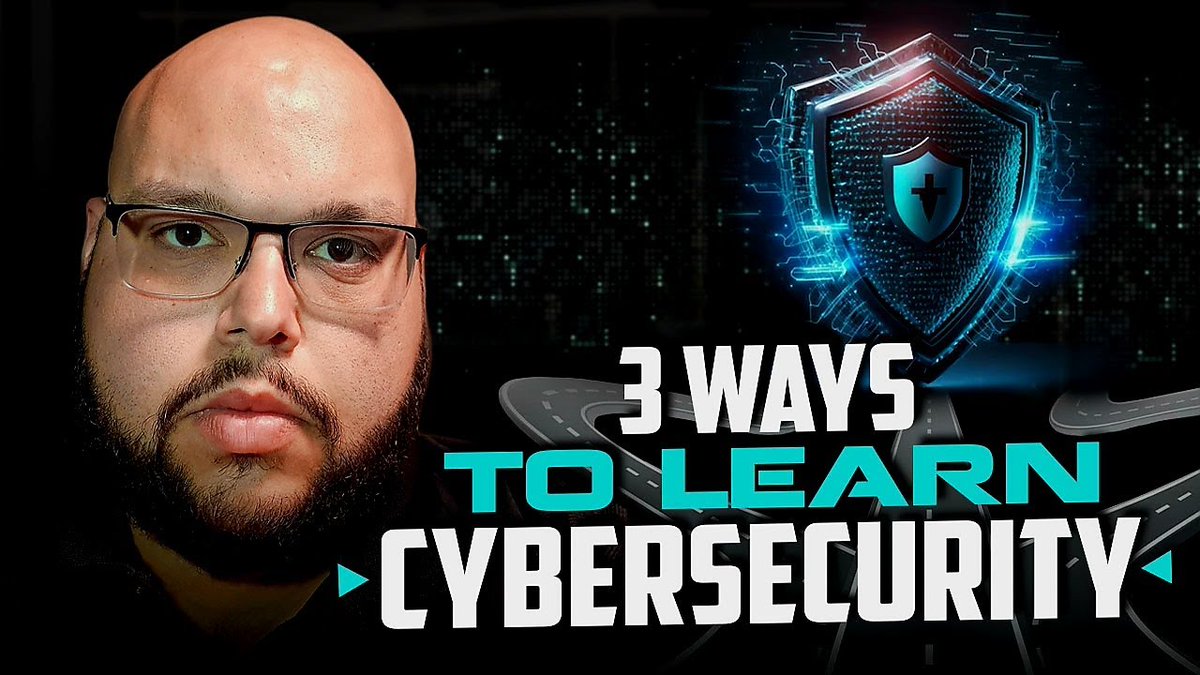 CyberTomYoutube's tweet photo. Check out my latest video: "Top 3 Ways To Learn Cybersecurity with NO DEGREE!

Watch here: https://t.co/7tXW2sGQd9

#cybersecurity #education #technology #cybertom #learning https://t.co/DT2JRSdFIl