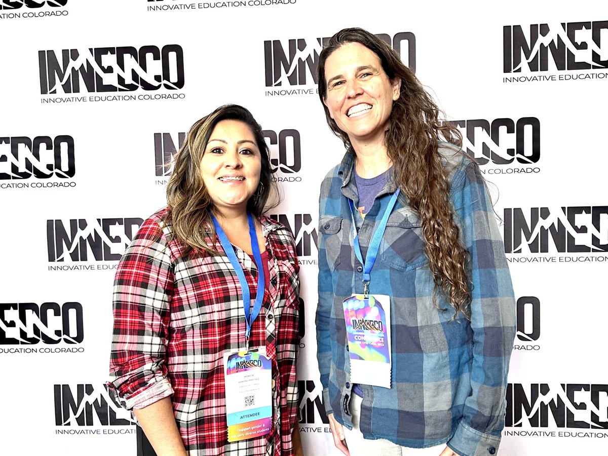 Love learning and sharing our amazing ⁦<a href="/StVrainPTEACH/">StVrainPTEACH</a>⁩ pathway with innovative educators at the ⁦<a href="/InnEdCO/">InnEdCO</a>⁩ conference <a href="/SVVSD/">St. Vrain Valley Schools</a> ⁦<a href="/Dr_Rudman/">Nicole Rudman</a>⁩ ⁦<a href="/StVrainOPD/">St. Vrain OPD</a>⁩ #InnEdCo2023