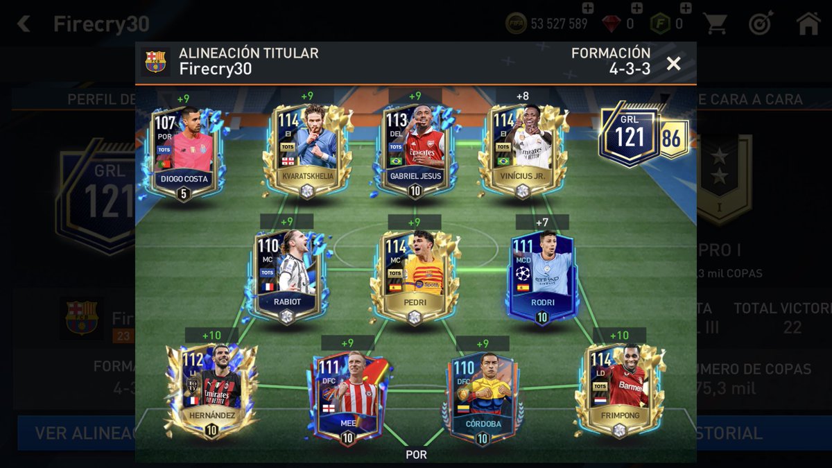 PinOcho60711394's tweet photo. @EAFIFAMOBILE I under score 108 and play what that is a fuck game https://t.co/AszZ4SwOio