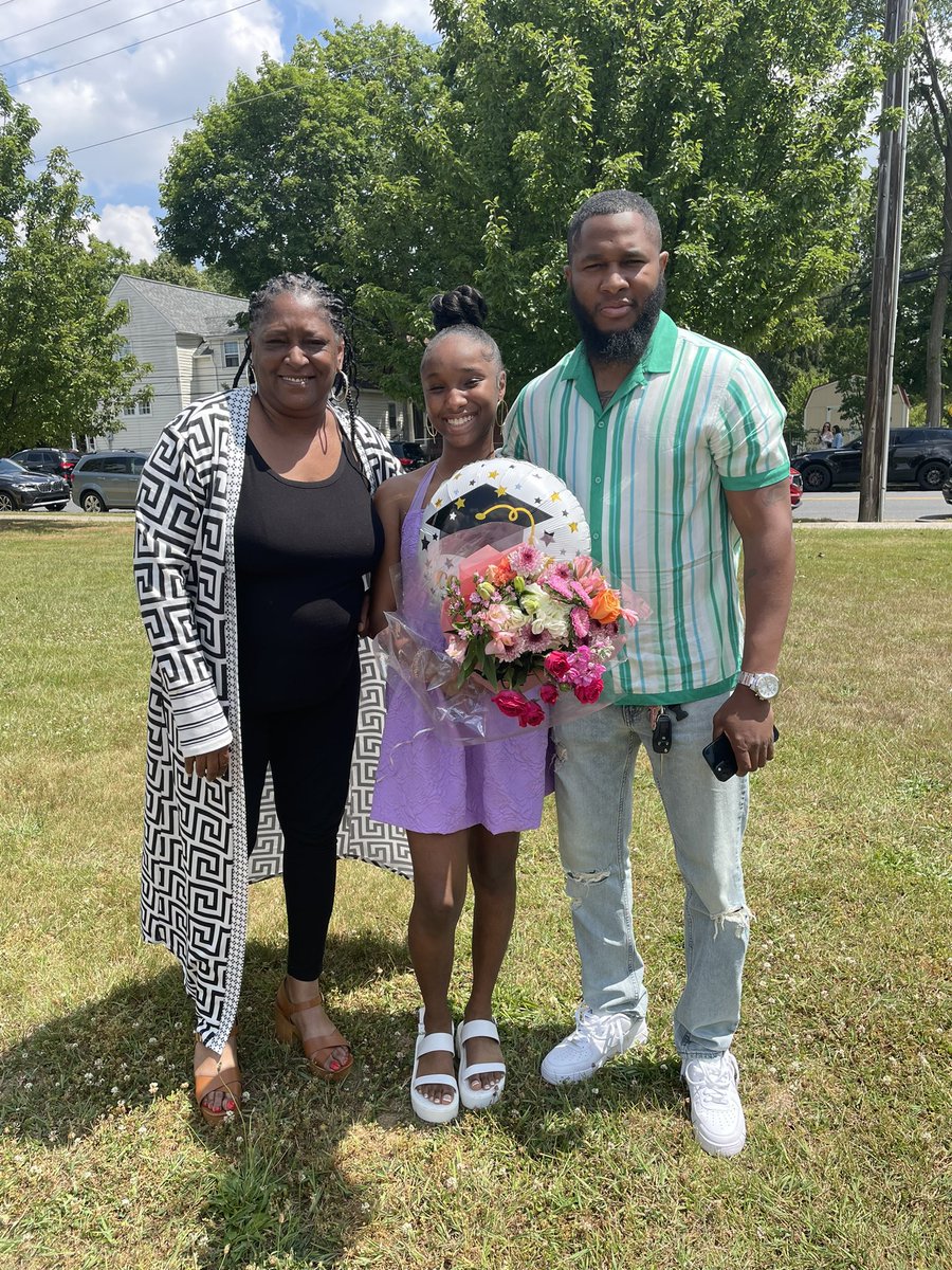 Hidden_Talent_K's tweet photo. Baby girl graduated middle school today. Next stop HS! #YouKnowWhyWeHere https://t.co/J5nxx0nGOb