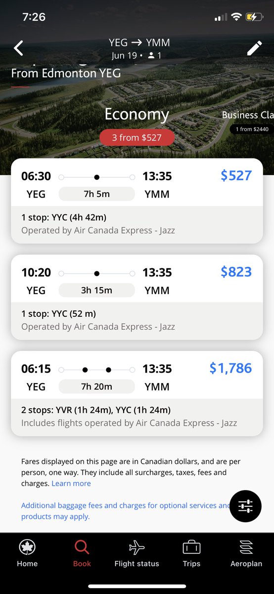 January82's tweet photo. Robbery. This is absolutely disgusting @aircanada #ymm #yeg https://t.co/Fee8UBADPF