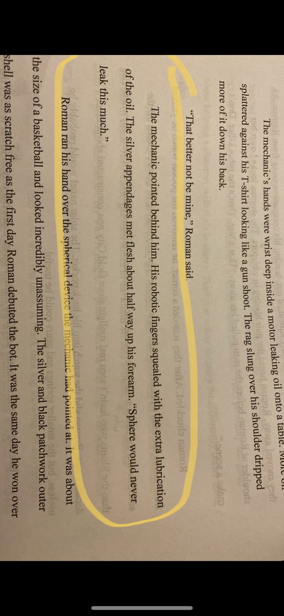 The only critique at writing group tonight was this was too sexual 😂 oops