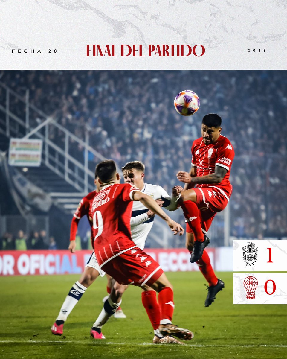 CAHuracan's tweet photo. #JuegaHuracán 🎈|⏱️ 50' ST
Final del partido 🔚 

#Gimnasia (Tarragona) 1 - 0 #Huracán https://t.co/FJIKrhYzIb