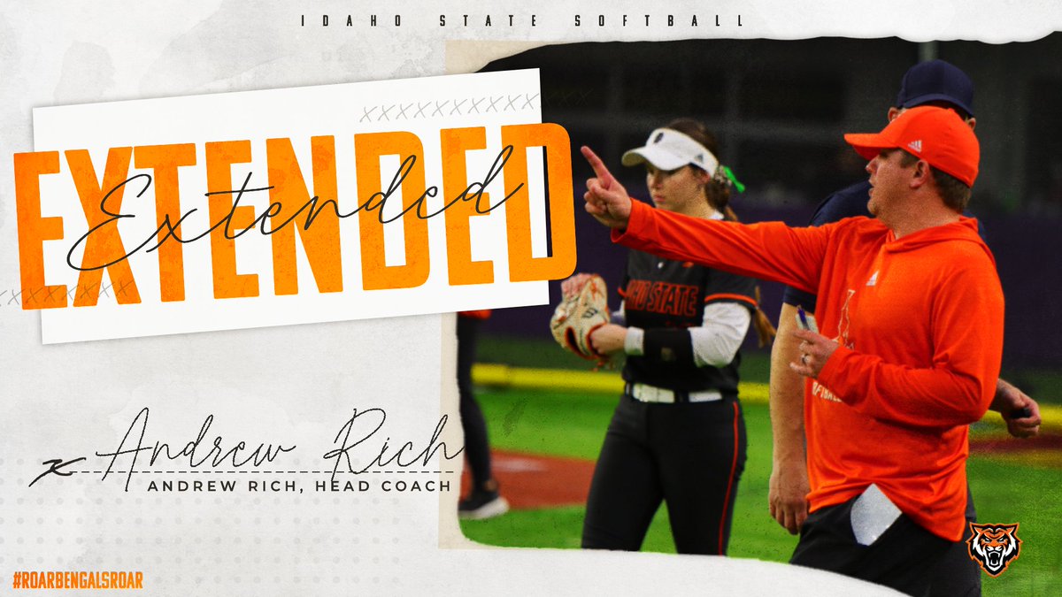 Extended!

Head Coach Andrew Rich has renewed his commitment to Bengal Softball through the 2026 season!

#RoarBengalsRoar

Read Here📰------&gt; bit.ly/3qJ7D44