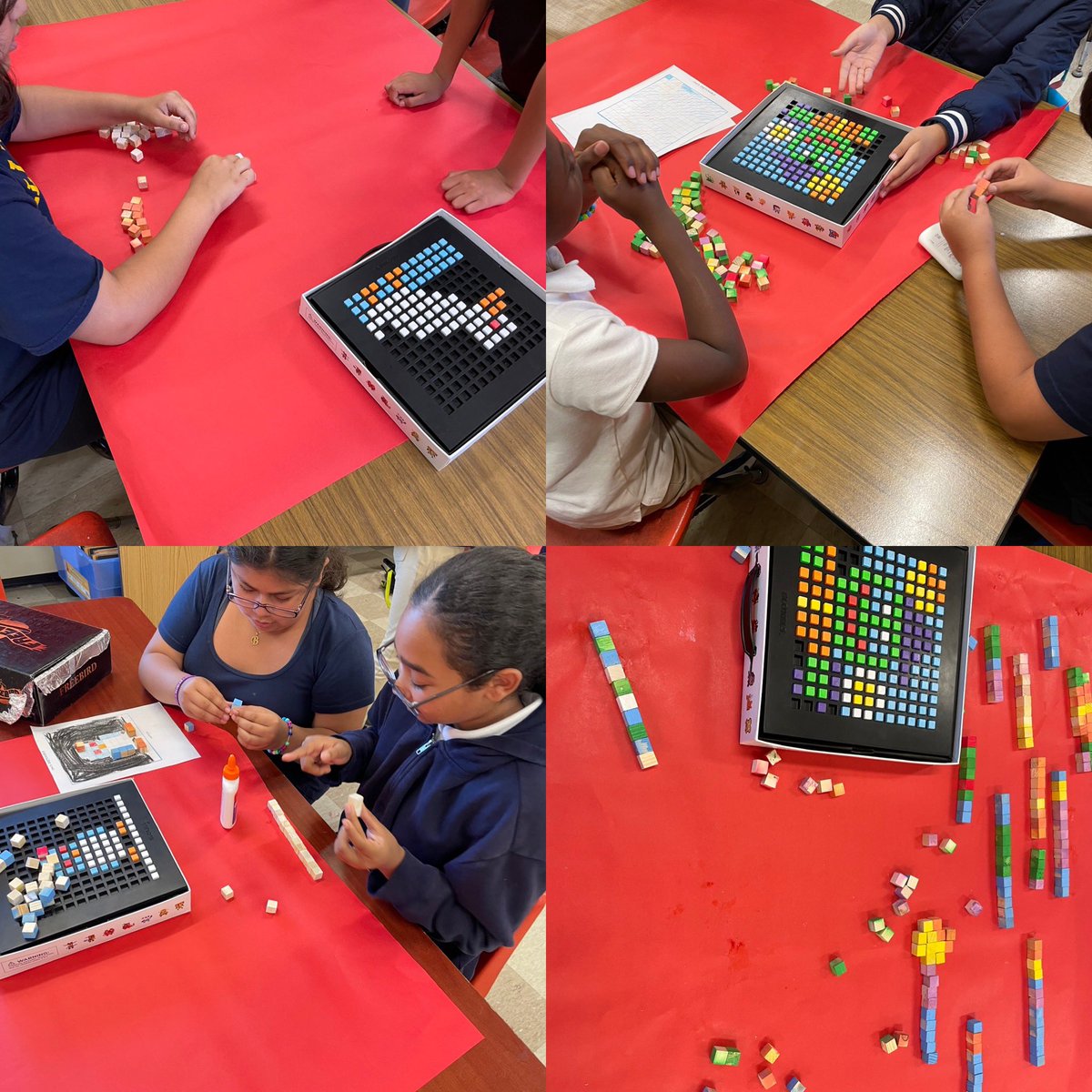 school3_STEM's tweet photo. Today we created 3D versions of our Bloxel Sprites 👾@S3_Belleville https://t.co/wvUGFf1fdt