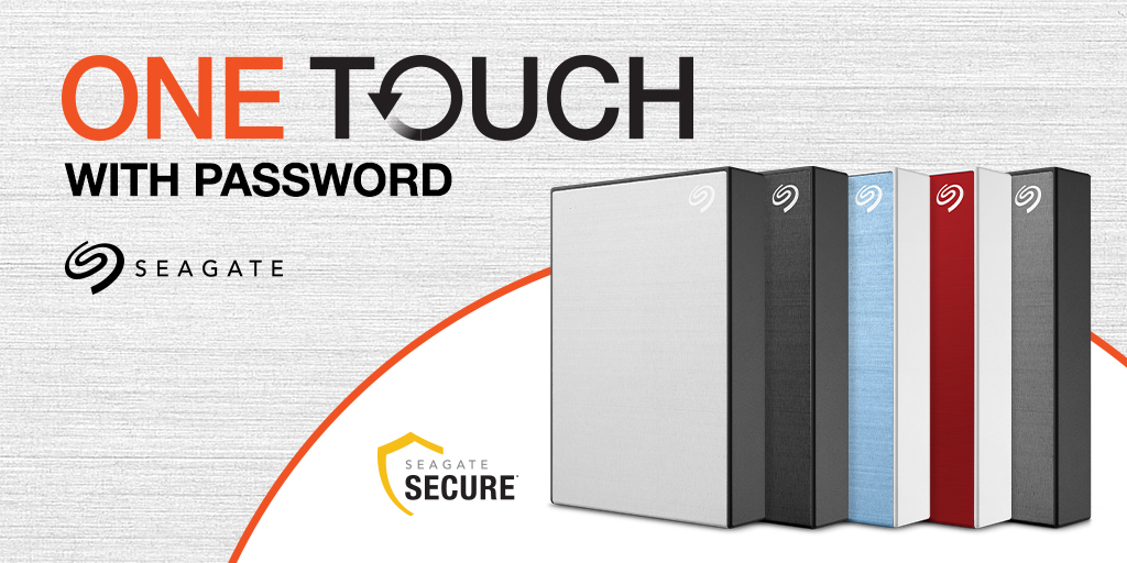 Se você perdeu: nosso HDD One Touch protegido por senha oferece espaço de armazenamento de até 5 TB para a sua crescente biblioteca digital. 📚 Compatível com computadores Windows e Mac. 😎 

Saiba mais: seagate.media/6015glS7d

#SeagateOneTouch