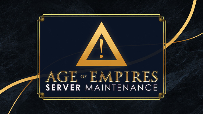 ⚠️ Routine Server Maintenance
⚠️ June 14, 2023
⚠️ 2PM PT / 5PM ET / 21:00 UTC

Tomorrow (June 14), all multiplayer servers will be down for routine server maintenance. Downtime is expected to last 1 - 2 hours. Please make sure MP games are finalized at least 10 minutes prior!