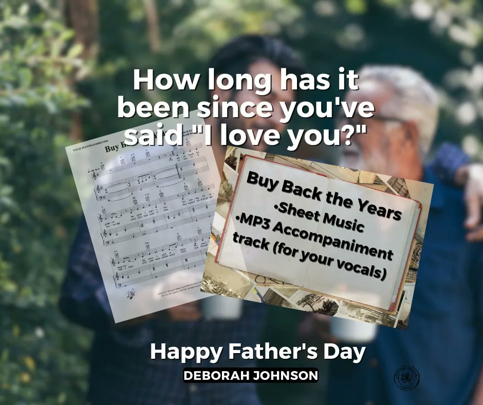 'I love you' could be your best gift ever! Sheet music: bit.ly/3Labkax MP3: bit.ly/43kEdr4 #fathersday #gift #creatememories