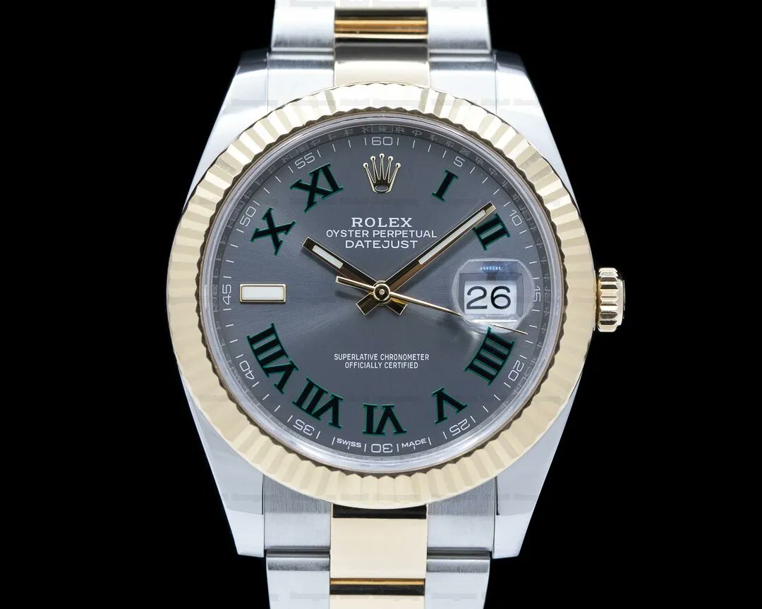 EuropeanWatchCo's tweet photo. Rolex Datejust II 126333 "Wimbledon" Dial 18K / SS 41MM 2020. https://t.co/W7wCa256Ff
#Rolex
#DatejustII
#Horology
#Rolex126333 https://t.co/vAJrCNv0QO