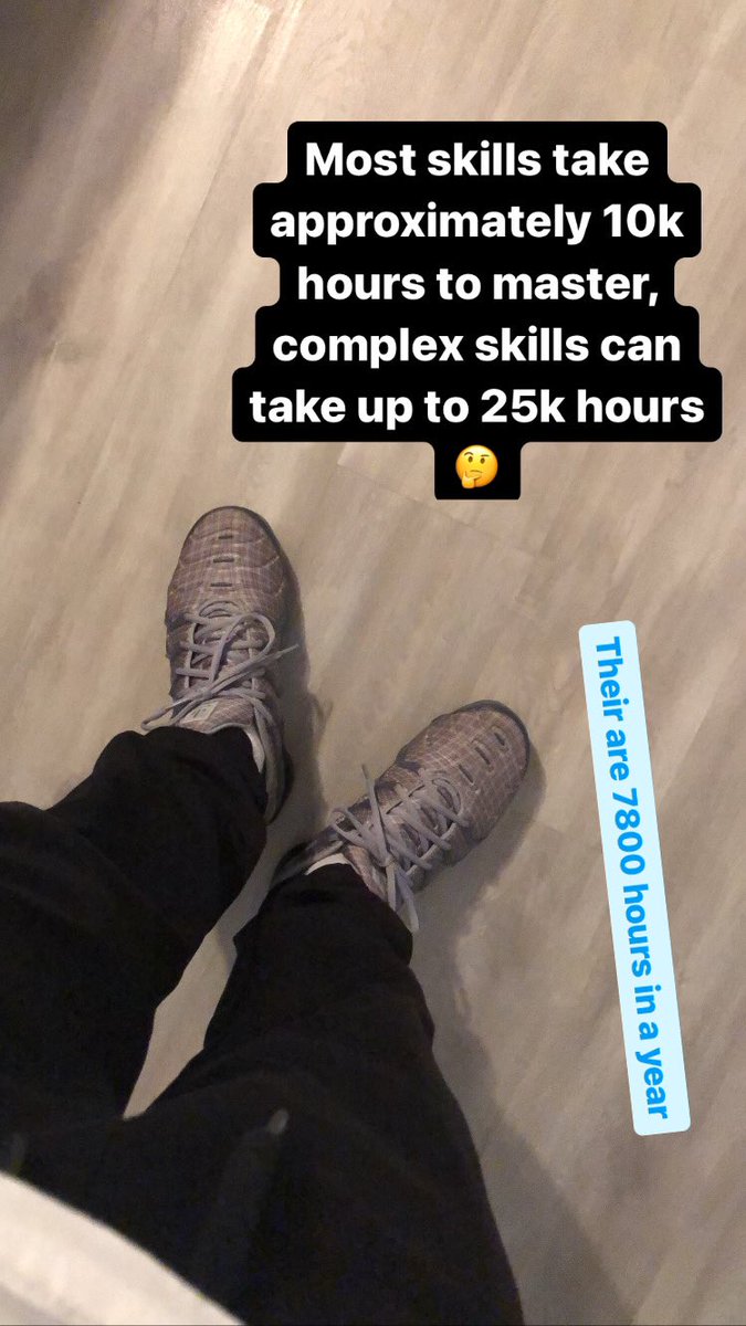 Dtl4lyfe's tweet photo. How long does it take to master something? https://t.co/R48HoXMxmw