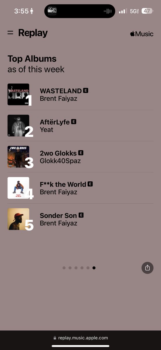 Brent Faiyaz to Yeat to Glokk40Spaz is crazy 😂 but good music from both sides 🤷🏾‍♂️