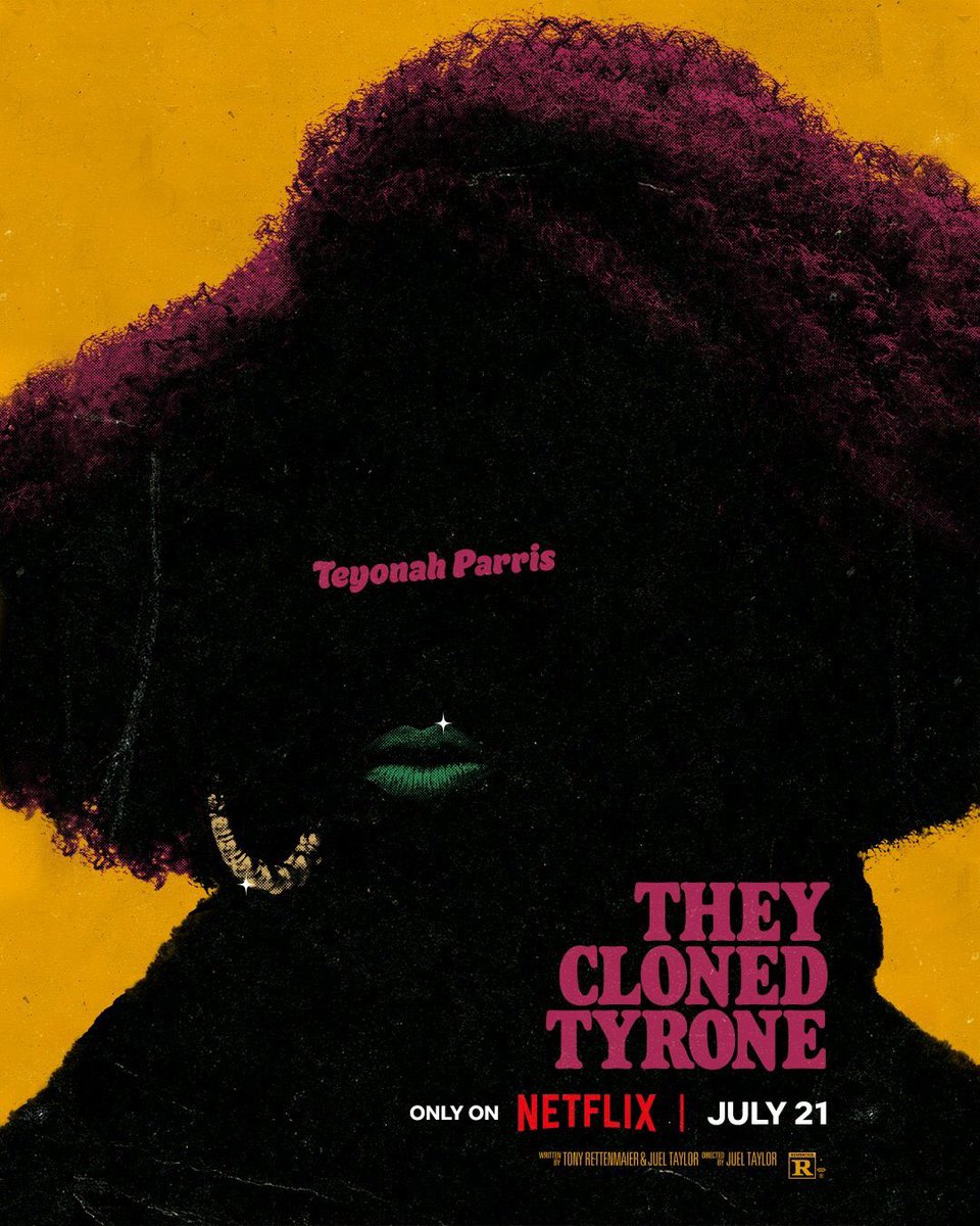 They Cloned Tyrone character posters. #TheActionReturns #TheActionReturnsPodcast #TheHorrorReturns #TheHorrorReturnsPodcast #THRPodcastNetwork #Action #ActionMovies #ActionFilms #ActionTelevision #ActionSeries #ActionMoviePodcast #TheyClonedTyrone #Netflix