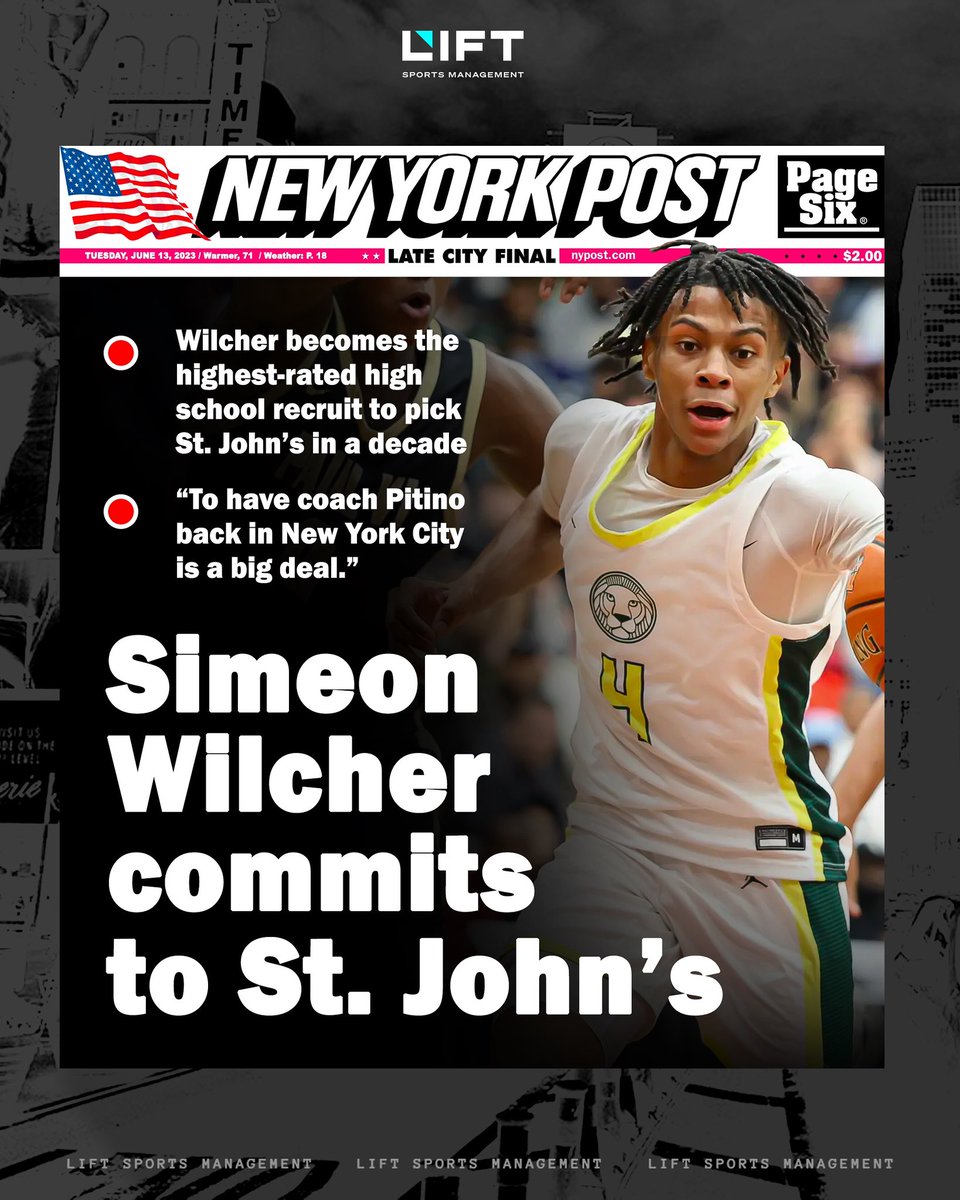 LIFTSPORTSMNGMT's tweet photo. Empire State of Mind @SimeonWilcher 🗽

📰: https://t.co/bzDMoHlOcj https://t.co/BCpdJwVnx2