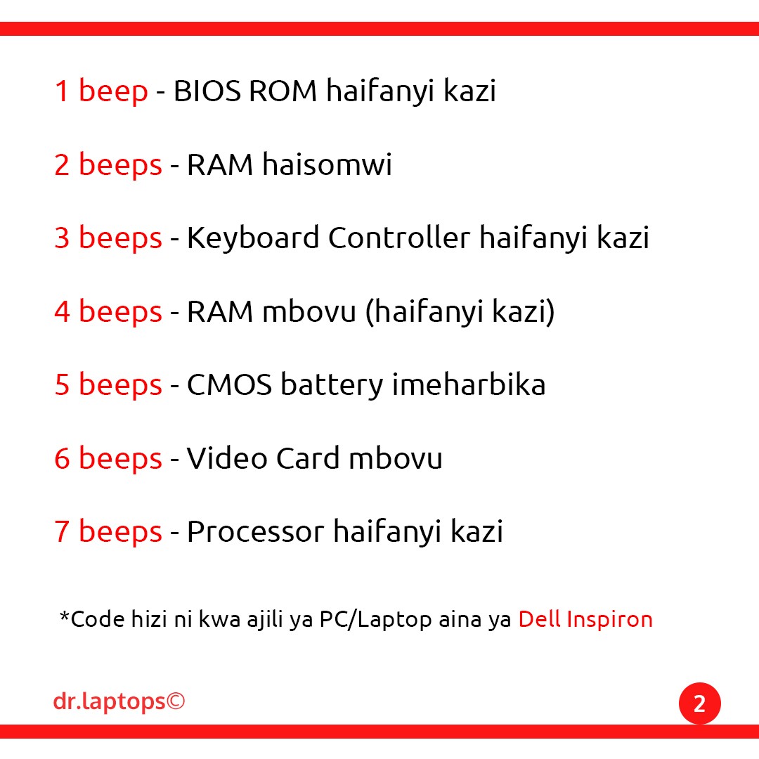Drlaptoptz's tweet image. Watu wengi hudhani kuwa computer &quot;iki-beep&quot; ndo inawaka...

Sasa fikiria tena...

 #computertricks #computertips #computermaintenance #udsm #uniqueacademy #NIT #ardhiuniversity #mwalimunyerereuniversity #muhimbiliuniversity #suauniversity #udom #mzumbeuniversity #mumuniversity