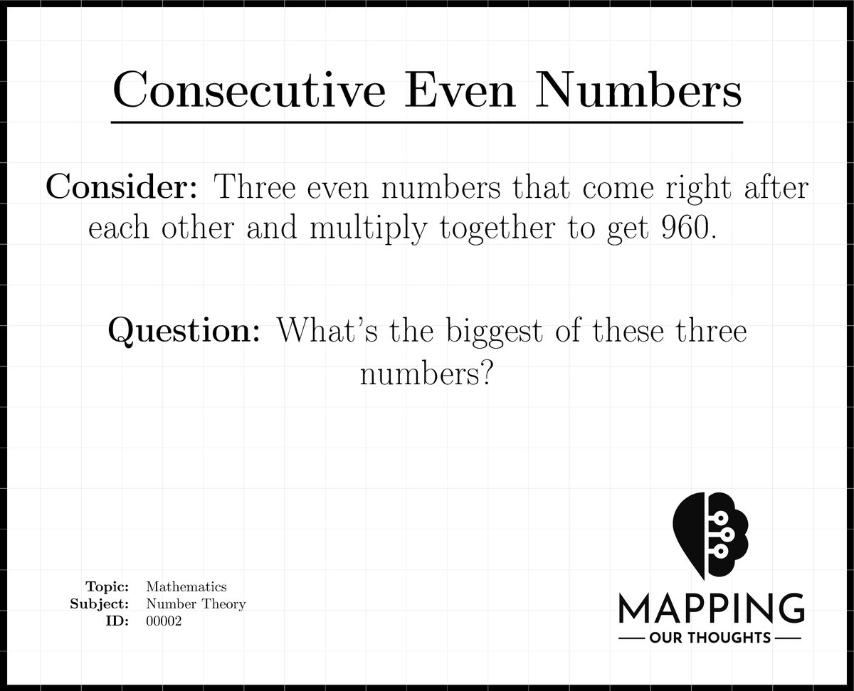 What's your strategy for this brain teaser?

Guesswork, scripting, or old-school pen and paper equations?