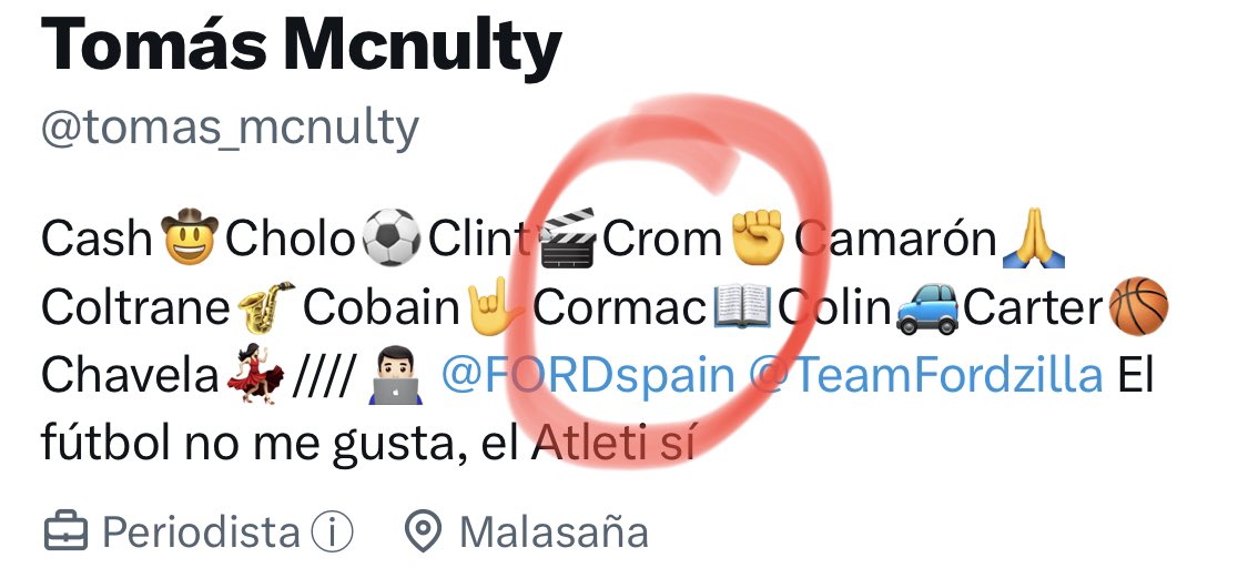 tomas_mcnulty's tweet photo. “Que un hombre caiga muerto en un duelo no prueba que sus opiniones fueran erróneas”

Recuerdo leer Meridiano de Sangre y anotarlo: hablaba de fallar pero no dejarse pisar… me identificaba (y me recordaba a mi Atleti)

Cormac McCarthy era de los nuestros, lo será siempre. https://t.co/xTAaPl3PKm