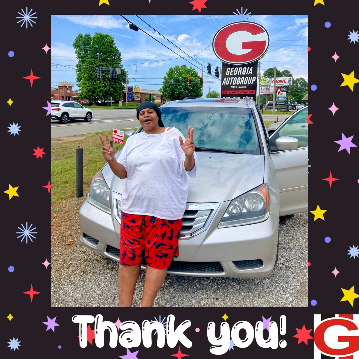 Thank you for your business! 🤗🚙
#thankyou #greatdeal #honda #hondaodyssey #minivan #van #nodealerfees🚫 #showmethecarfax🦊 #eatonton #lakeoconee #greensboro #madison #watkinsville #milledgeville #athens #augusta #macon #ga #georgiaautogroup