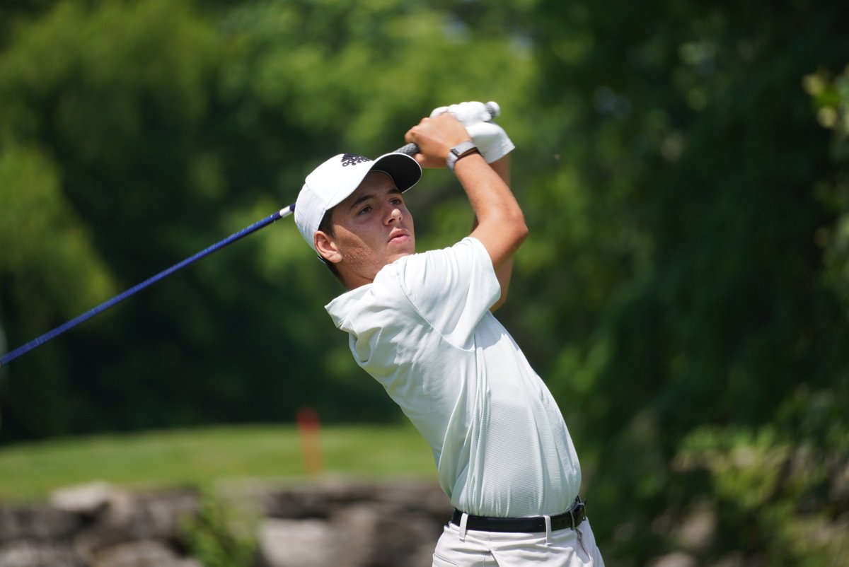 AJGAGolf's tweet photo. Battling for the lead! π₯
Giuseppe Puebla and Brady Rapp (E) are tied for first at #StacyLewisInv. https://t.co/hsBbKm7v5g