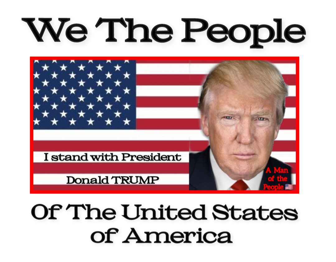 #IStandWithTrump 🇺🇸❤️🤍💙
#LoveTrump
#WeThePeople 
#Americas #President 
#TrumpWon
#MAGA #manofthepeople #AmericasDad 🇺🇸