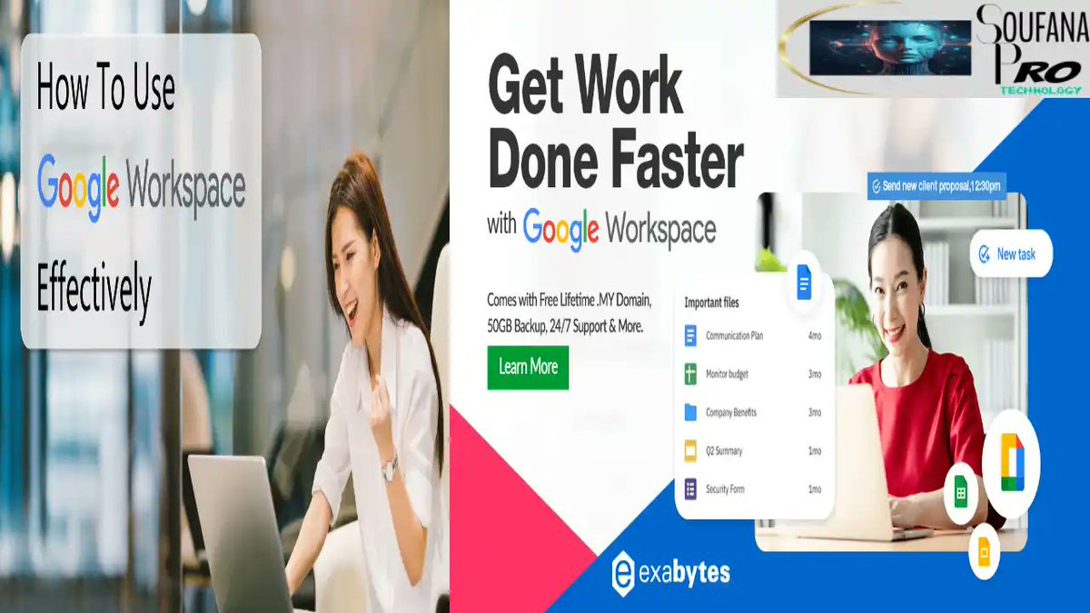 bsouf3's tweet photo. Boost your productivity with Google Workspace! Streamline your workflow, collaborate effectively, and stay organized with the ultimate guide to boosting productivity. 💼💡💻

#ProductivityTips #GoogleWorkspace #WorkSmarterNotHarder
https://t.co/o6IWnrvKnq https://t.co/HAzsQcvrlb