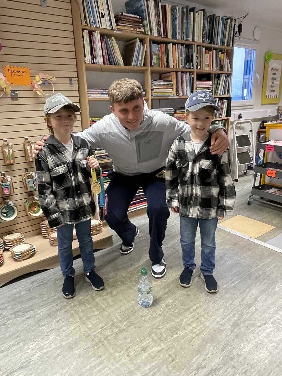 Thank you so much to <a href="/sam_hickey20/">Sam Hickey</a> for presenting us with £500 yesterday for <a href="/supportCHAS/">Children's Hospices Across Scotland</a> 
Our customers loved spending time with you too.