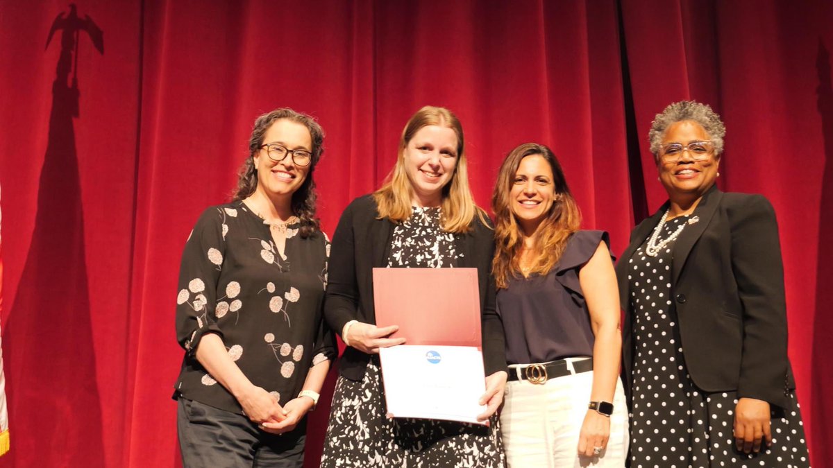 Brookdale 1st-gr. teacher Vicki Cirigliano &amp; former intern Tara Barrow, now 1st-gr. at FN Brown, attended the NJ Distinguished Clinical Intern &amp; Cooperating Teacher Awards Ceremony at earlier this week. Mrs. Barrow was a nominee for the prestigious award!  Congrats Mrs. Barrow!