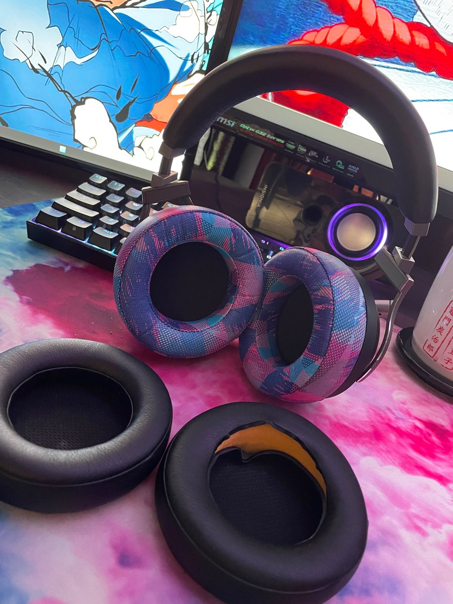 LadyVict0ry's tweet image. Shoutout to @wickedcushions for the much needed upgrade for my Corsair Virtuoso headset 🤩🔥

#wickedcushions #corsair #twitchstreamer #ttv #twitchtv #twitchaffiliate #pcgamer #gamermom #gamerwife #gamergirl
