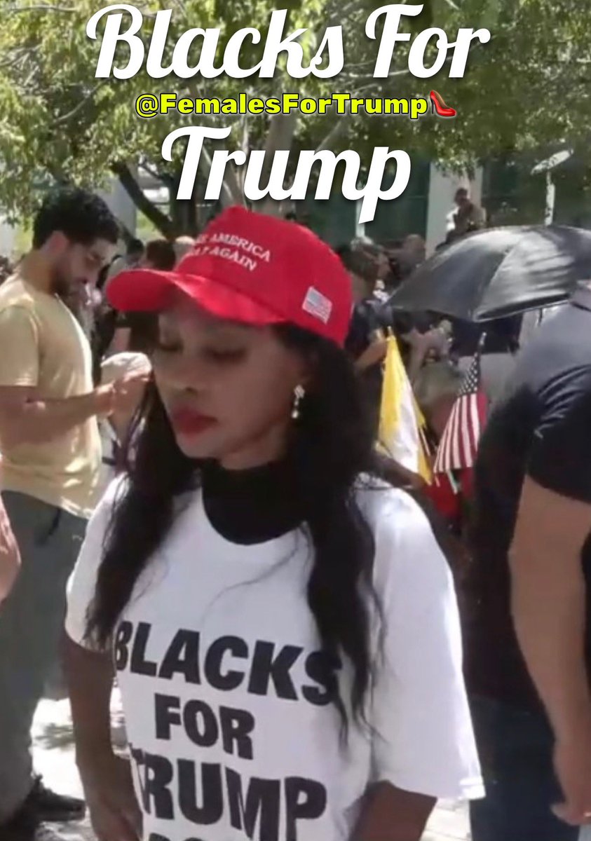 It’s a huge movement!!
Blacks For Trump!!