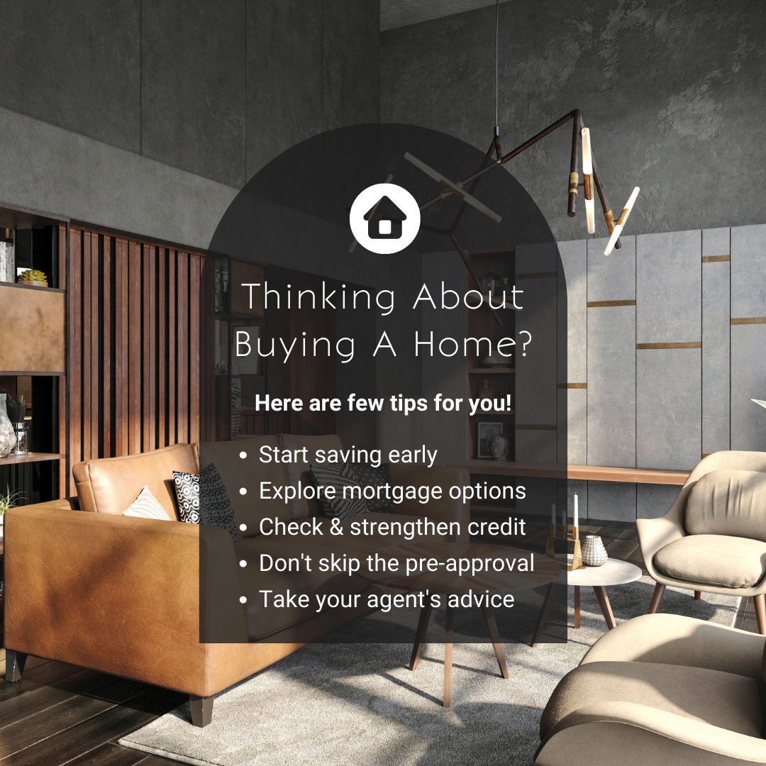 A lot goes into buying a home, but here are a few quick tips! 🏡 Need more advice about the process? We can talk whenever you're ready!

Alex Villasenor
LIC# 01258438
925.351.4949 facebook.com/50457927325472…