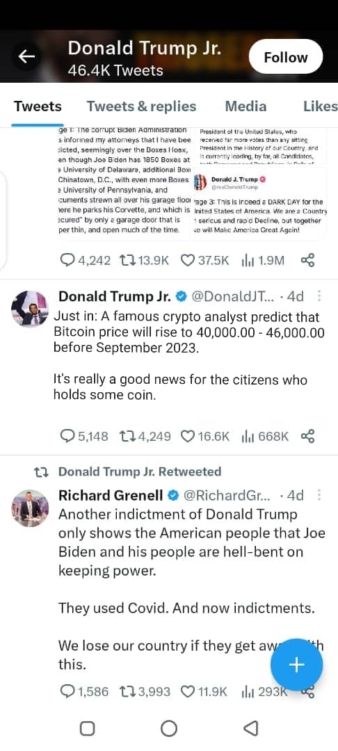 Perimextoken's tweet photo. An American Crypto enthusiasts has made a trusted prediction that Bitcoin will rise rapidly to $40,000 before September.
This is the time to act. 
Perimex ICO value is at $0.7
This could be the opportunity to make your dream come true 🚀🚀 https://t.co/VawHM9Z8e1