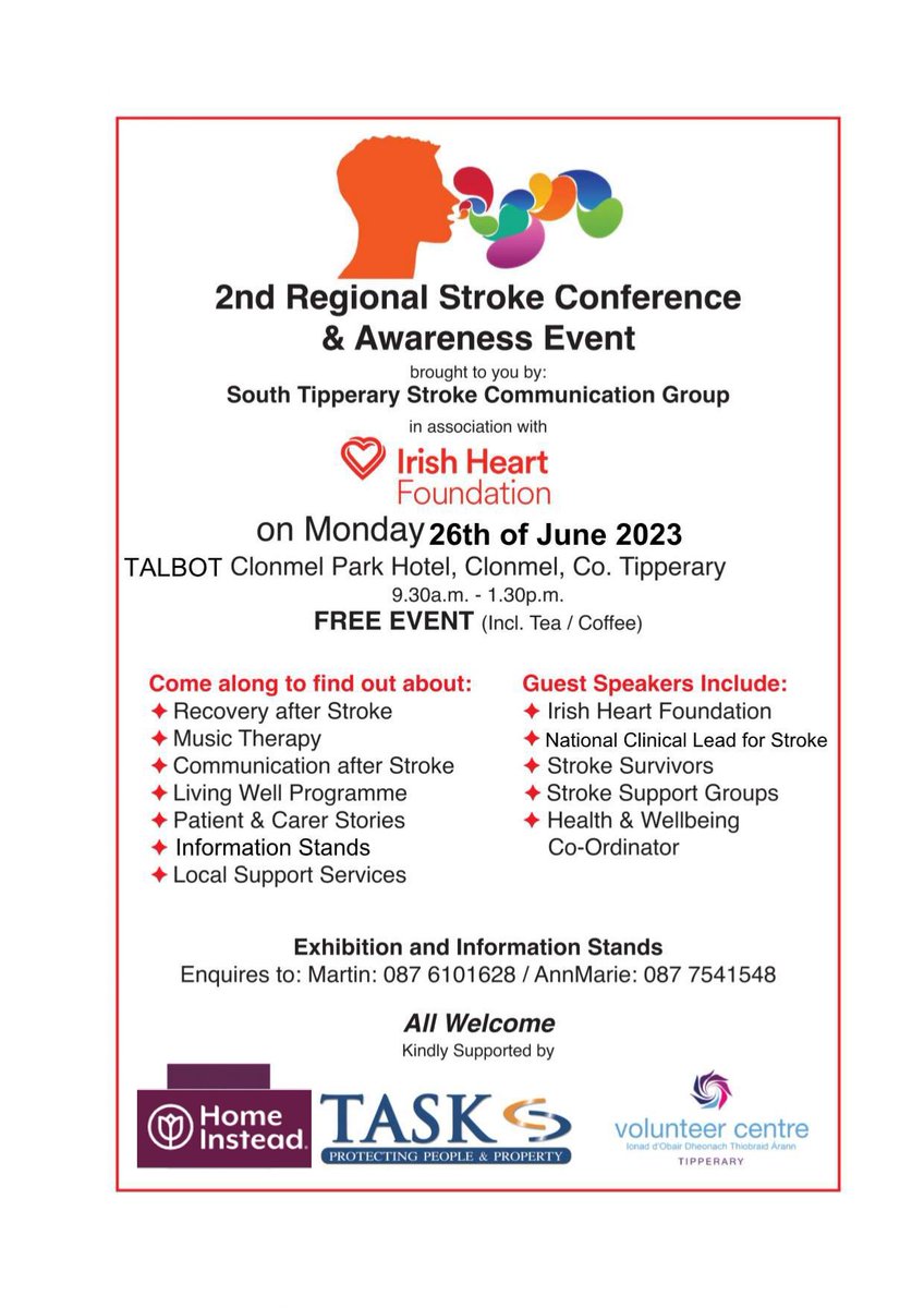 the 'lived experience of stroke and aphasia' tweet media