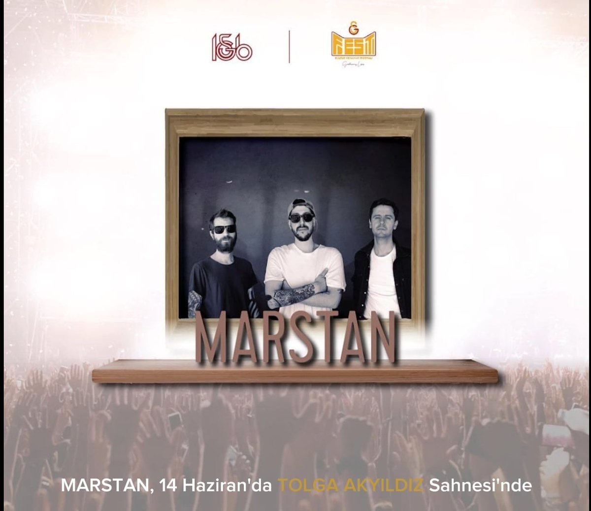 Marstanrock's tweet photo. MARSTAN, 14 Haziran’da 20.00'de Tolga Akyıldız Sahnesinde, Galatasaray Lisesi Festivalinde!
https://t.co/CcsomjMshn
#tolgaakyıldız #gsl #gslfest #marstan #konser https://t.co/MJgdY8fZQS