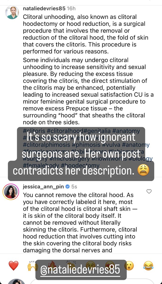 jess_ann_pin's tweet image. It blows my mind how ignorant female genital cosmetic surgeons continue to be about the anatomy they operate on. 🤦🏻‍♀️