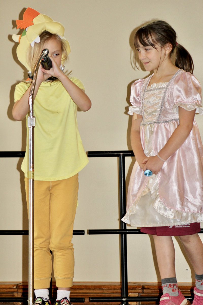 ASCAfirstgrade's tweet photo. Proud of these first graders for showcasing their gifts at the annual school talent show this afternoon in front of the whole school community! https://t.co/U0ltuVZ6d7