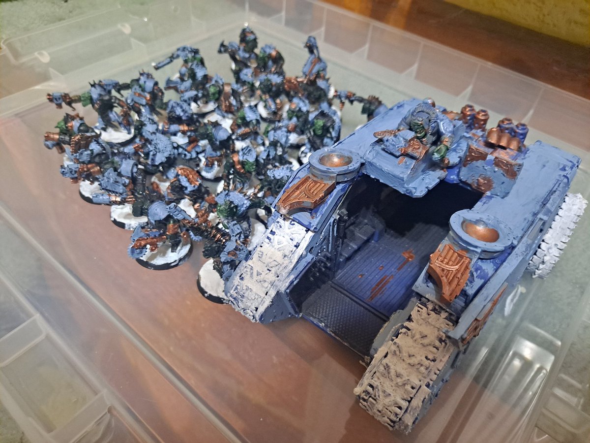 WaaaghFangloota's tweet photo. Quote RT with some of your Warhammer #Orks . Show off yours! Waaagh!
#warmongers
#stompawalk https://t.co/Kdo6qiLtgp