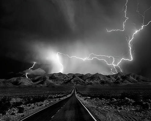 On The Road With The Thunder Gods Photograph
 ~ Yvette Depaepe
