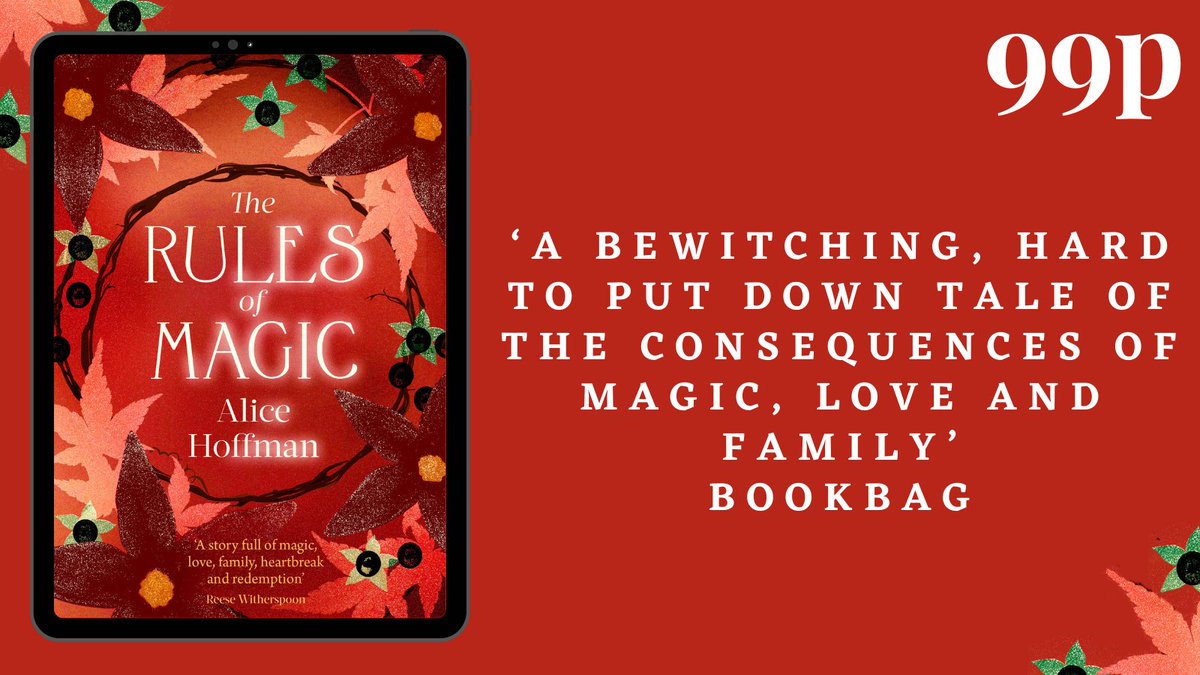 simonschusterE's tweet photo. 'Thrilling and transportive’
Sunday Times
‘Enchanting… Spellbinding and entertaining’
Sunday Express
Read the sparkling and brilliant prequel #TheRulesofMagic by @ahoffmanwriter now for 99p!
https://t.co/V1zpP6S2PG https://t.co/ozdMjzZY2W