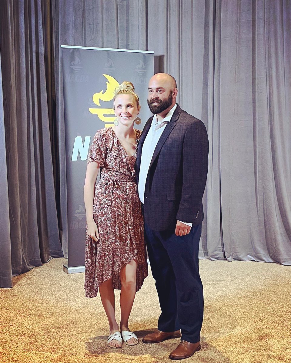 amandaruthe's tweet photo. Proud moment todayโฆDarinโs hard work was recognized today as he received the Athletic Director of the Year Award. So deserving. So proud of you, @CoachMonroe9 https://t.co/UHMQGcXf76