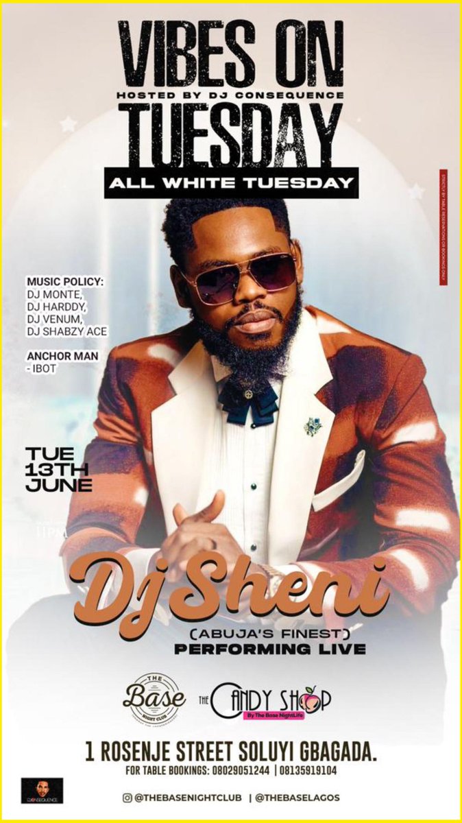 Gidiflyguys's tweet photo. Vibes on a Tuesday @ The Base Nightclub, hosted by CEO consequence.
Turn up π₯
#djconsequence #ceo #thebase #nightclub #Yahoo #Grammy #Asake #Coco #afrobeatsdj #Afrobeats https://t.co/n9RIiw41qC